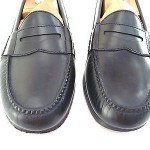 COLE HAAN Men’s Black Leather Penny Loafer Size 10.5 3E