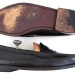 COLE HAAN Men’s Black Leather Penny Loafer Size 10.5 3E