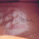 Shoe Men Cole Haan C06716 Nike Air leather Brown Plain Oxford shoe sz 9 1/2 M