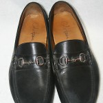 men’s cole haan driving loafers black leather shoes size 11 m