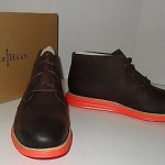 NIB Cole Haan LUNARGRAND Chukka Sz 11.5 M Chestnut/Carotene Leather C11719