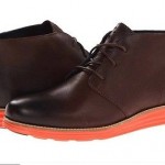 NIB Cole Haan LUNARGRAND Chukka Sz 11.5 M Chestnut/Carotene Leather C11719