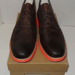 NIB Cole Haan LUNARGRAND Chukka Sz 11.5 M Chestnut/Carotene Leather C11719