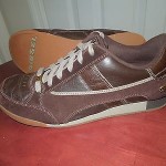 DIESEL MEN FASHION SNEAKERS IN BROWN SIZE US 10