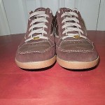 DIESEL MEN FASHION SNEAKERS IN BROWN SIZE US 10