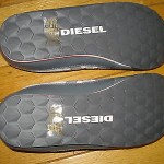 DIESEL MEN’S LEATHER SNEAKERS SHOES SIZE 10 M STYLE= GUNNER BNIB!