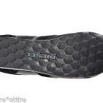 DIESEL men size 10 black leather shoes MATTHEW ON sneakers Velcro closure NIB