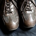 HUGO BOSS Leather Designer Fashion Sneakers Trainers Brown 43 EU 10 US
