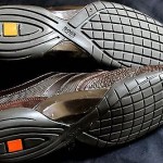 HUGO BOSS Leather Designer Fashion Sneakers Trainers Brown 43 EU 10 US