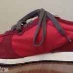 DIESEL men size 9 fashionable sneakers red model A-Head shoes made in Vietnam