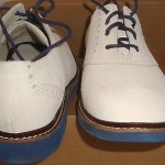 NEW COLE HAAN Air Franklin Saddle White Suede Shoes size 9  ret $198
