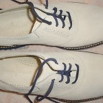 NEW COLE HAAN Air Franklin Saddle White Suede Shoes size 9  ret $198