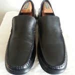 Men’s COLE HAAN Nike Air Leather Loafers Shoes Size 10.5 M Black