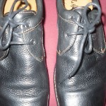 Men’s Shoes COLE HAAN Black Leather Nike Air Oxfords Size 10 M