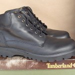 Timberland Leather Boots RARE Black Men Size 14