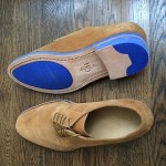 Cole Haan South Street Plain Toe Oxfords 8.5 NWO Box Brown Medium M
