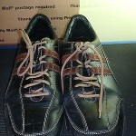 Cole Haan Black Leather / Brown Suede Oxfords Lace-Up – Men’s size 11.5M