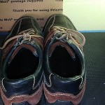 Cole Haan Black Leather / Brown Suede Oxfords Lace-Up – Men’s size 11.5M