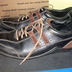 Cole Haan Black Leather / Brown Suede Oxfords Lace-Up – Men’s size 11.5M