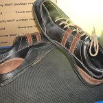 Cole Haan Black Leather / Brown Suede Oxfords Lace-Up – Men’s size 11.5M