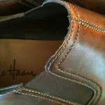 COLE HAAN BROWN LEATHER LOAFERS SIZE 9 1/2M