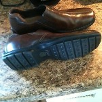 COLE HAAN BROWN LEATHER LOAFERS SIZE 9 1/2M