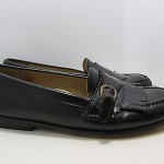 Cole Haan Men’s Black Leather Comfortable Dress Casual Slip On Loafers Size 10