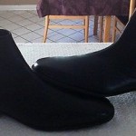 COLE HAAN “JEFFERSON” LUXURY ZIP NIKE AIR BUSINESS BLACK BOOTS SHOES SZ 12m NEW