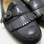 Cole Haan Men’s Black Leather Comfortable Dress Casual Slip On Loafers Size 10
