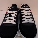 Diesel Black Starch Men’s Shoes Size 7.5