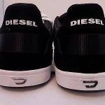 Diesel Black Starch Men’s Shoes Size 7.5