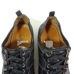 COLE HAAN MENS SNEAKERS BLACK LEATHER SHOES SIZE 11 M