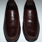 Cole Haan Nike Air Mens  #CO8203 Brown Leather  Slip-on Size 8.5 Medium