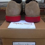 Cole Haan Men Size 9M Casual Oxford Style Wing Tip Shoes Suede