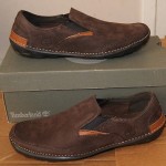 NEW AUTHENTIC TIMBERLAND EARTHKEEPERS® DRUMLIN HILL LEATHER SLIP-ON SHOE US 9.5