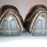 Mens 12 M Cole Haan Brown Leather Driving Moccasins Shoes Loafers