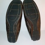 Mens 12 M Cole Haan Brown Leather Driving Moccasins Shoes Loafers
