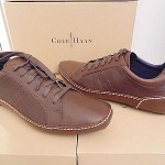 NIB COLE HAAN MEN’S AIR MITCHELL OXFORD DARK BROWN PEBBLE SKIN LEATHER LACE UP