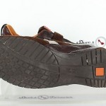 Mens BOSS HUGO BOSS Stylish Brown leather Fashion Sneakers sz 43 M $350