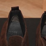 Brand New w Box Hugo Boss Clelior Suede Wingtip Ankle Boots for Men, Size US 9