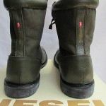 NEW DIESEL MEN FU-LL GREEN OLIVE NIGHT HOT FASHION ARMY BOOTS SHOES $295 SIZE