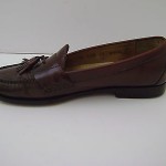 COLE HAAN BROWN LEATHER LOAFERS SHOES MEN’S 11C 11 C TASSEL SLIP-ON DRESS CASUAL