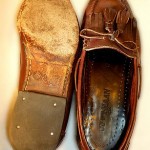 Cole Haan Moccasin Style Tasseled Brown Leather Men’s Shoes Sz 8 D