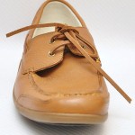 New Cole Haan Men’s Nike Air Moc Toe Leather Oxford Boat Shoe ~Camel/Brown *9.5