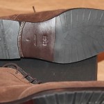 Brand New w Box Hugo Boss Clelior Suede Wingtip Ankle Boots for Men, Size US 9