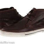 Hugo Boss Orange Santoir Size 13 M (46) Brown Leather Boat Sneakers Mens Shoes