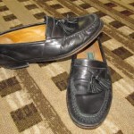 Cole Haan Leather Black Loafer Shoes Men’s 11