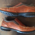 Cole Haan Nike Air Brown Slip On Loafers Mens Shoes 9.5M