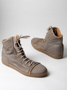 Silent ‘High Leather Sneaker’