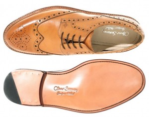 Serpentine Brogue Shoes by Oliver Sweeney
